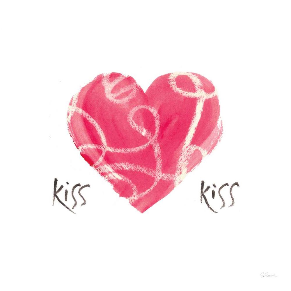 Kiss Kiss art print by Sue Schlabach for $57.95 CAD