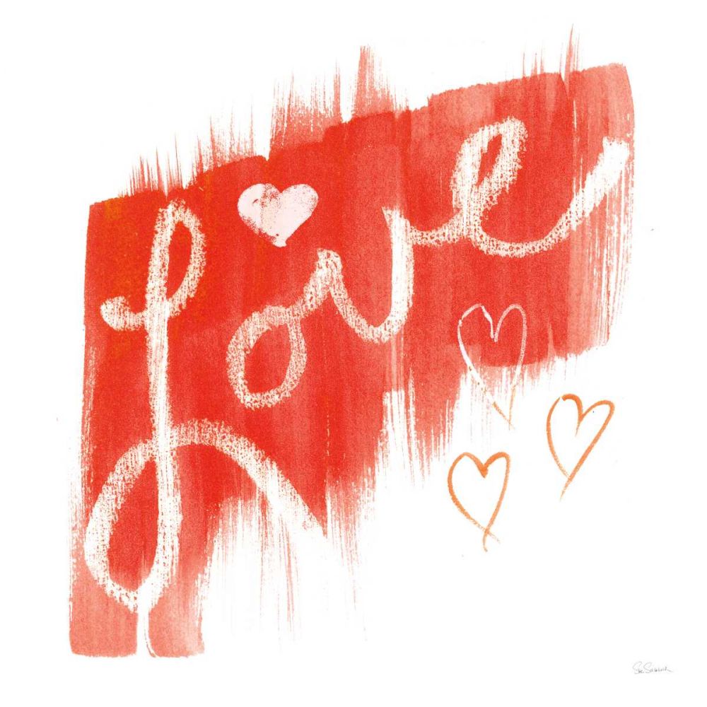 Painted Love art print by Sue Schlabach for $57.95 CAD
