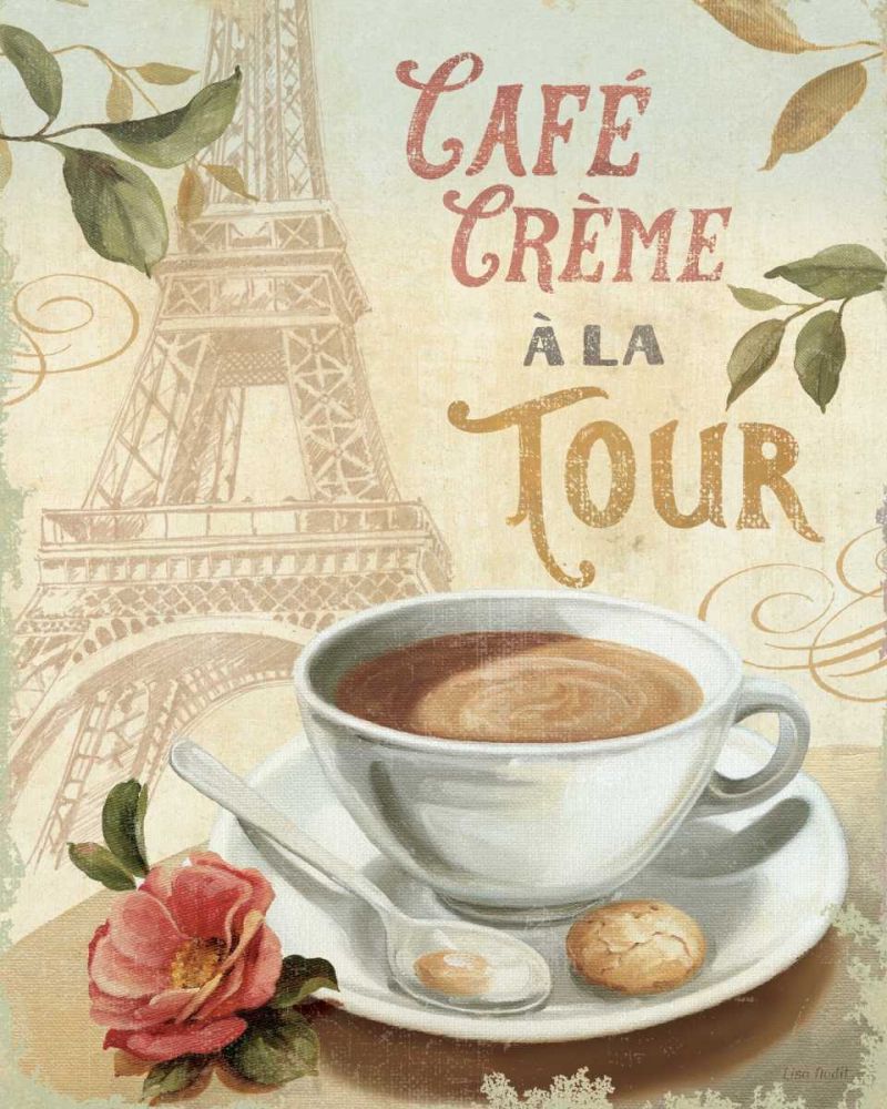 Cafe in Europe II art print by Lisa Audit for $57.95 CAD