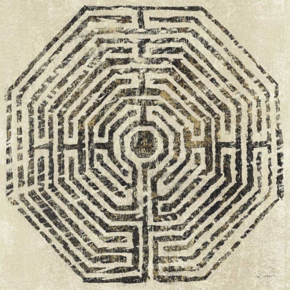 Labyrinth art print by Sue Schlabach for $57.95 CAD