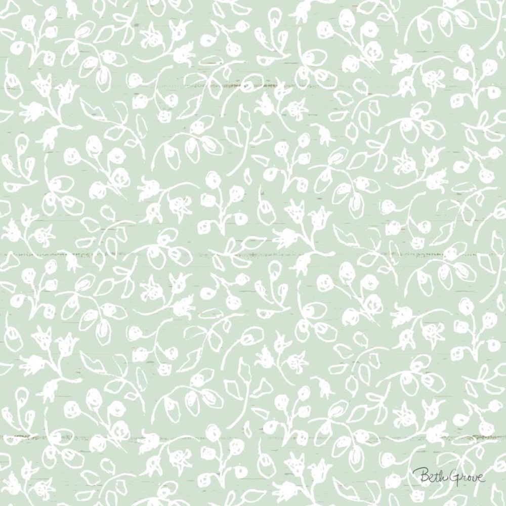 Farmhouse Cotton Pattern III art print by Beth Grove for $57.95 CAD