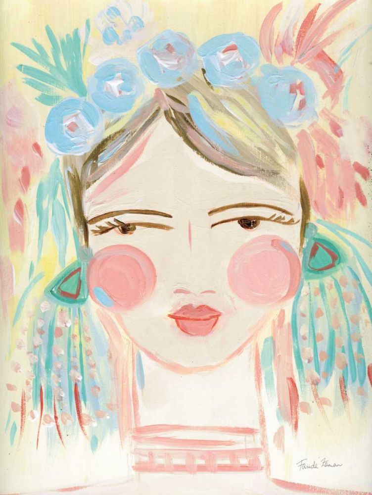 Fresh Face I Neutral art print by Farida Zaman for $57.95 CAD