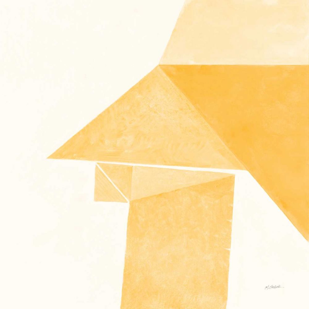 Paper Work II Yellow art print by Mike Schick for $57.95 CAD