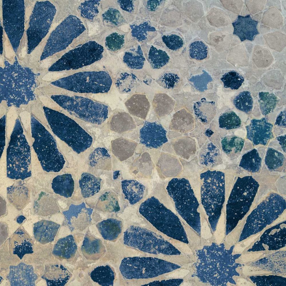 Alhambra Tile II Stone art print by Sue Schlabach for $57.95 CAD