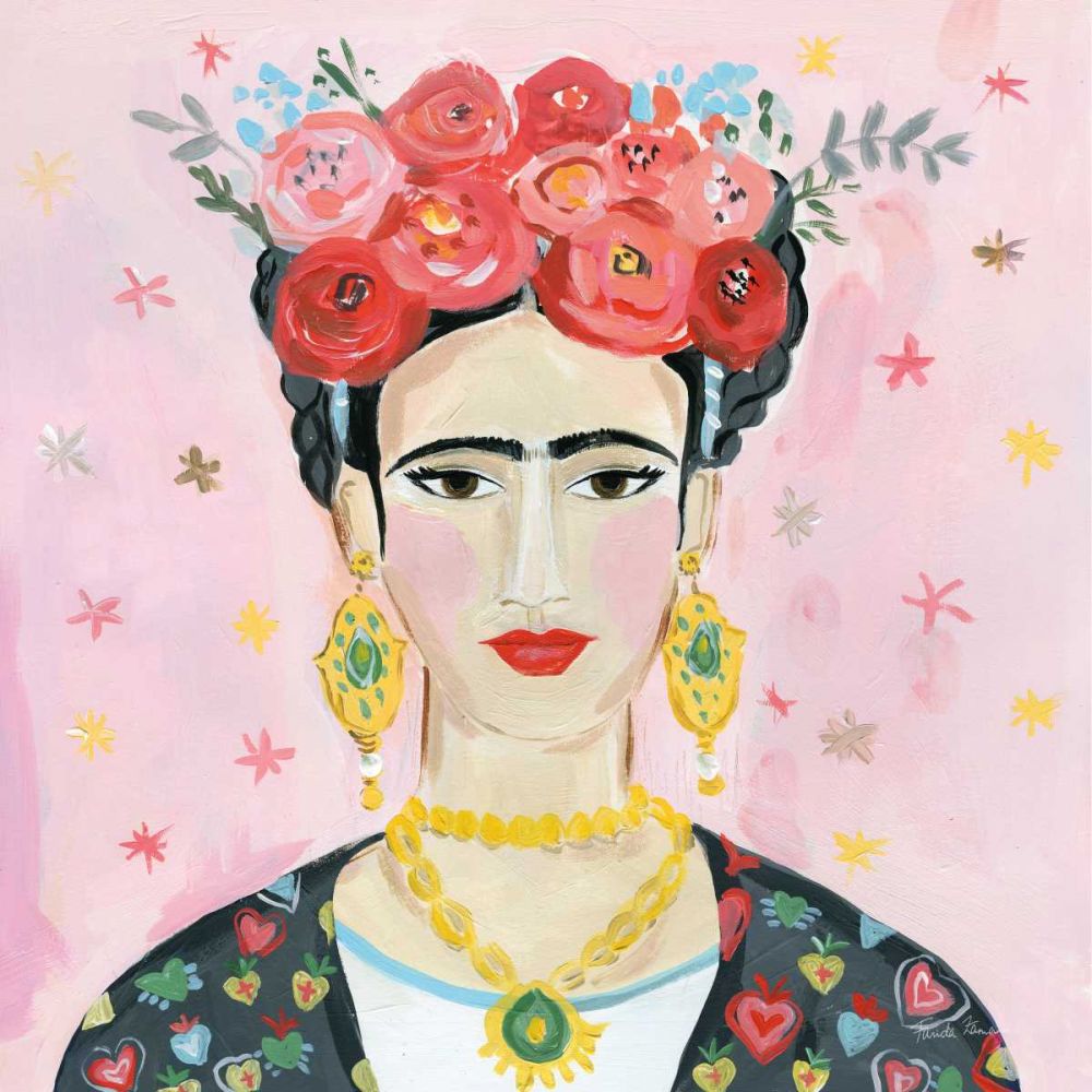 Homage to Frida Shoulders art print by Farida Zaman for $57.95 CAD