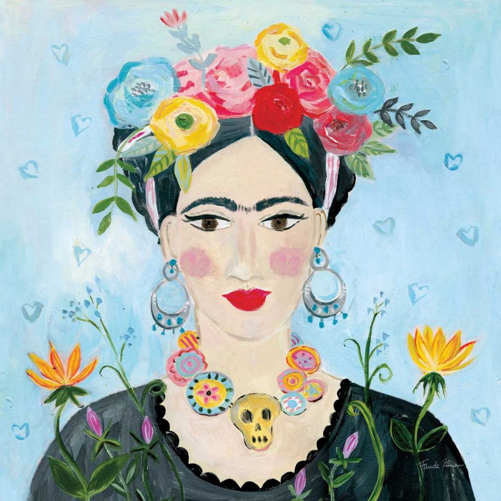 Homage to Frida II Shoulders art print by Farida Zaman for $57.95 CAD