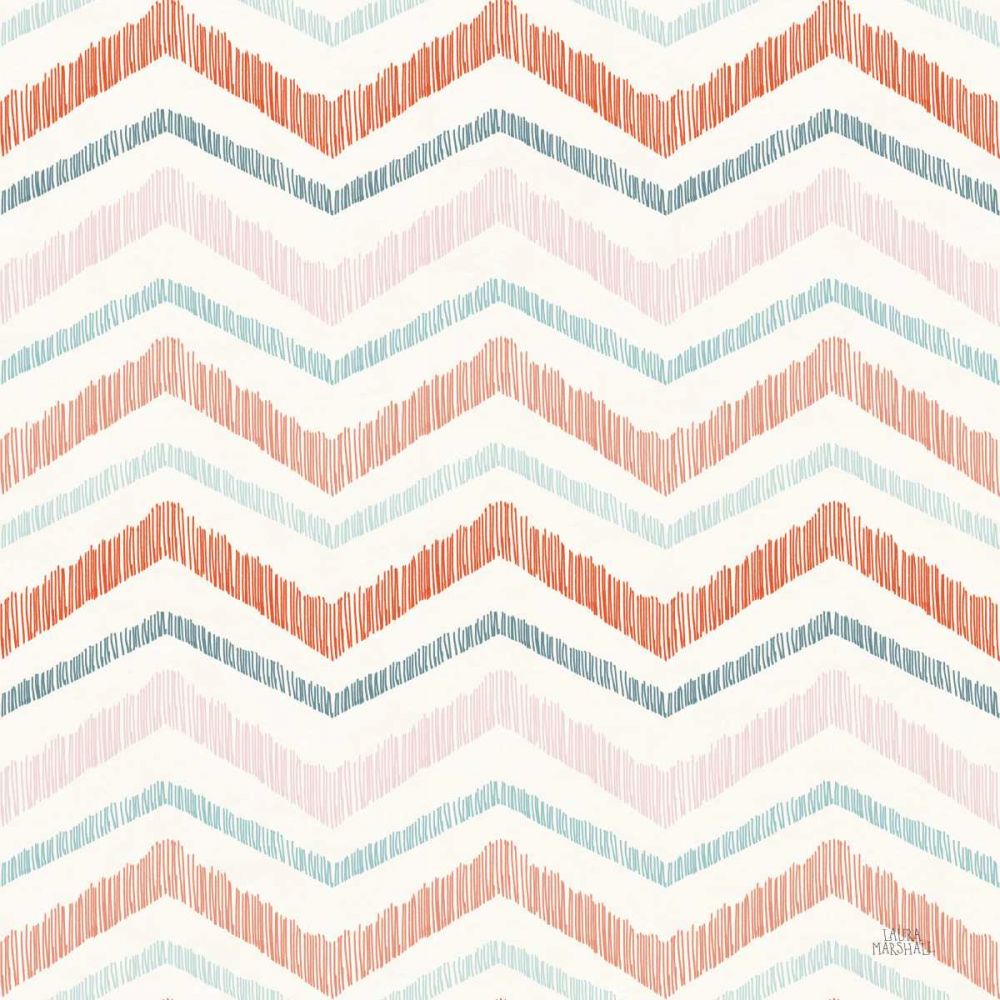 Seaside Village Pattern XIIIA art print by Laura Marshall for $57.95 CAD