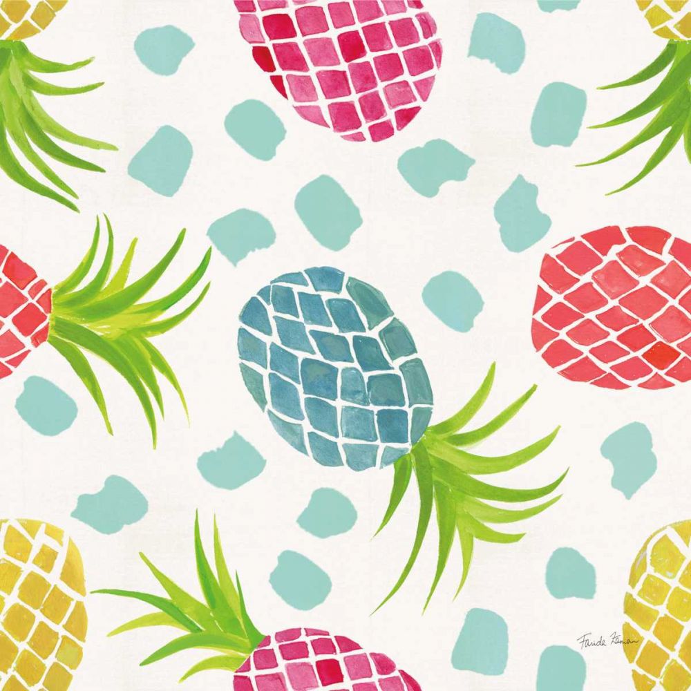 Tutti Frutti Pattern VA art print by Farida Zaman for $57.95 CAD
