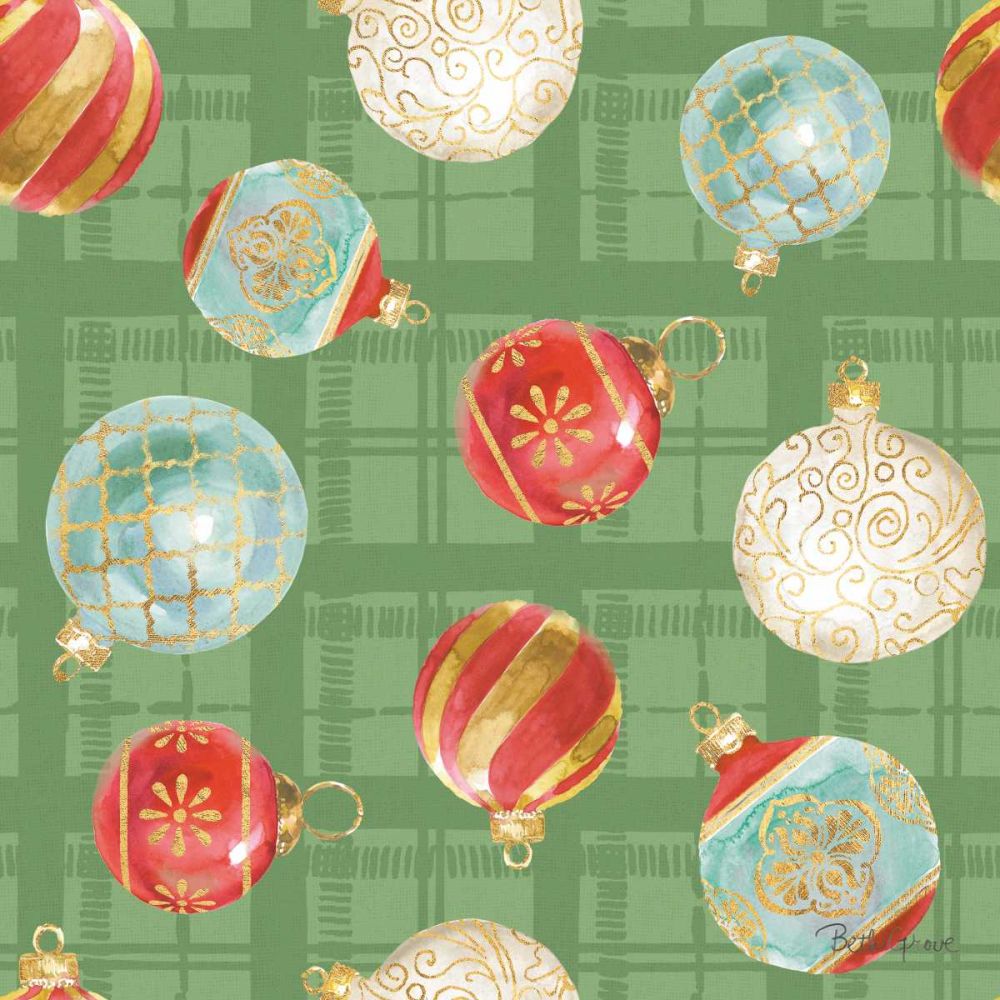 Holiday Flora Pattern VIB art print by Beth Grove for $57.95 CAD