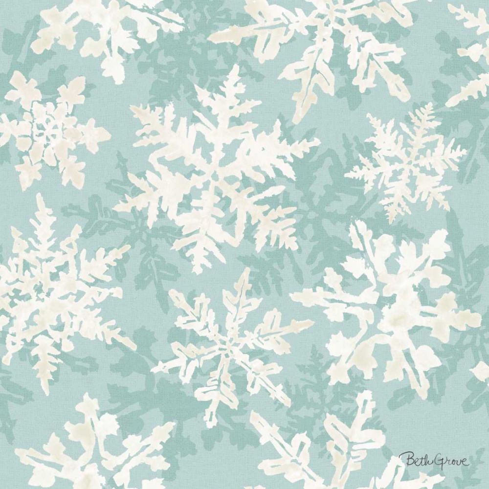 Holiday Flora Pattern VIID art print by Beth Grove for $57.95 CAD