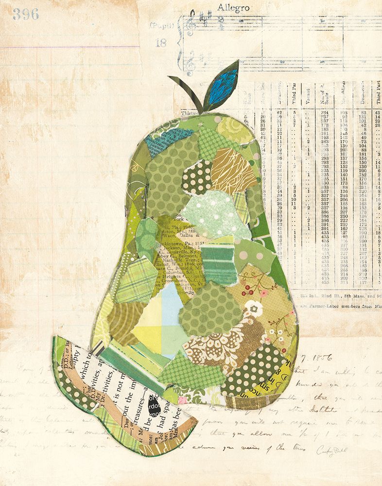 Pear art print by Courtney Prahl for $57.95 CAD