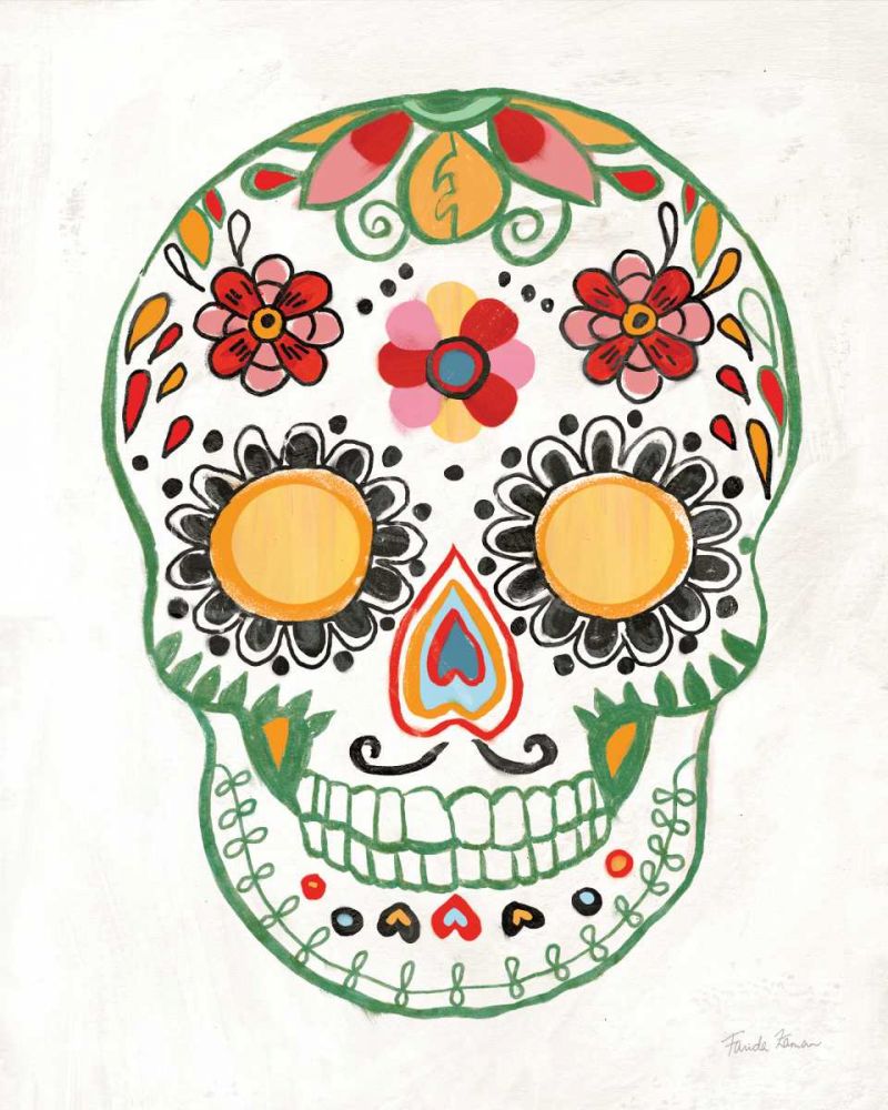 Homage to Frida III art print by Farida Zaman for $57.95 CAD