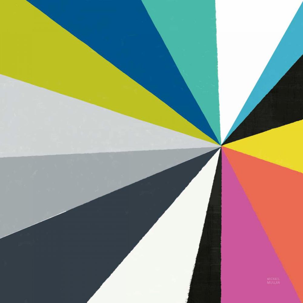Triangulawesome Color III art print by Michael Mullan for $57.95 CAD