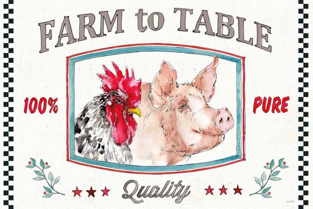 Farm Signs I art print by Anne Tavoletti for $57.95 CAD