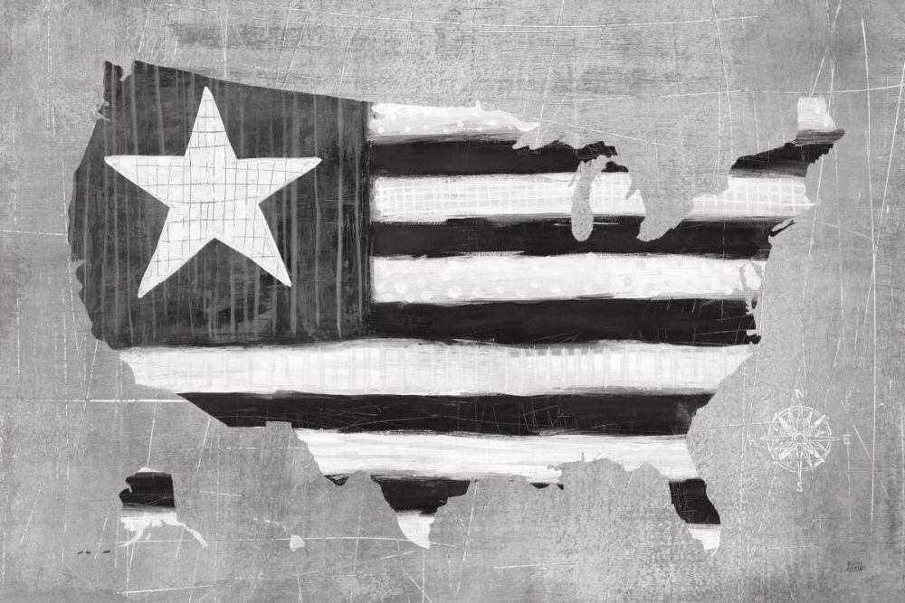 See the USA Americana BW art print by Melissa Averinos for $57.95 CAD