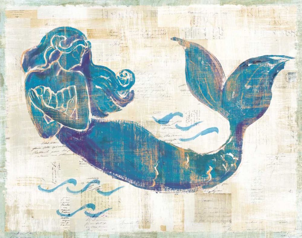 On the Waves II Jewel art print by Sue Schlabach for $57.95 CAD