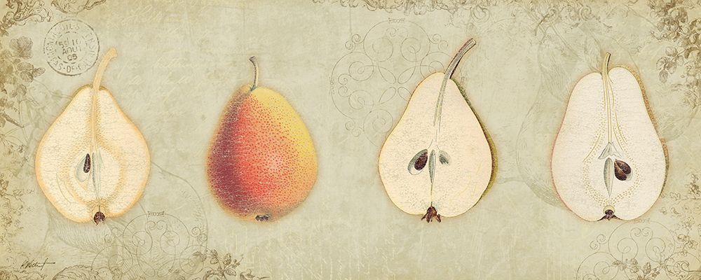Pear Quartet art print by Katie Pertiet for $57.95 CAD