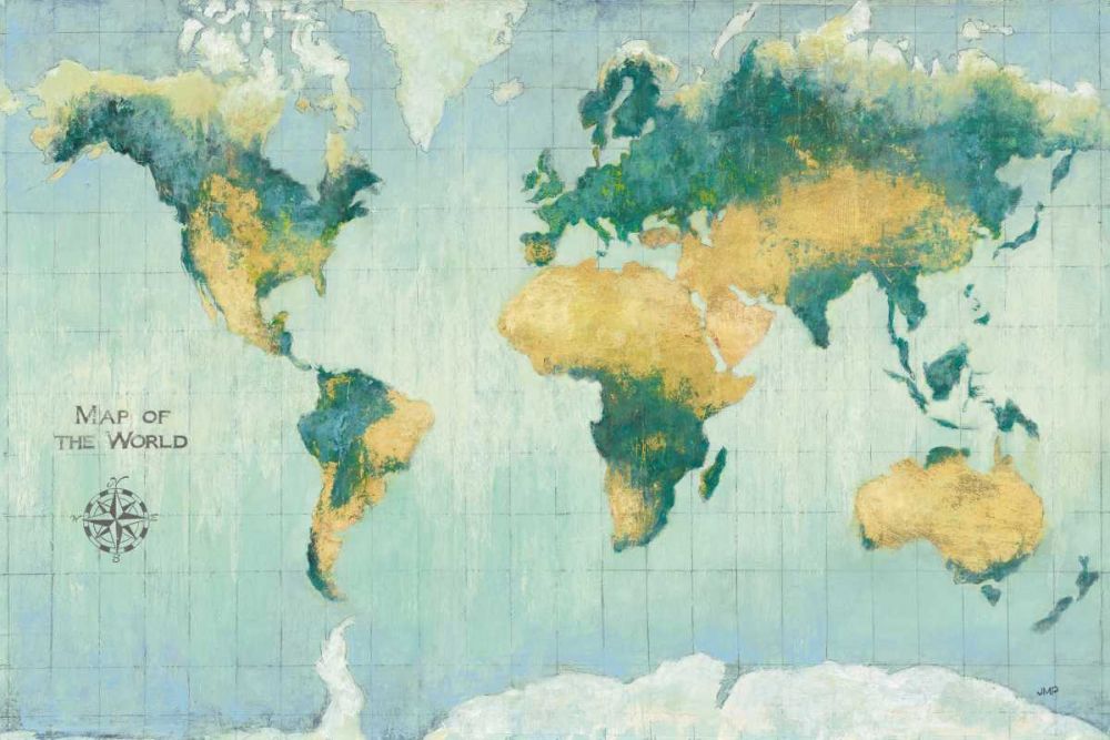 Golden Earth art print by Julia Purinton for $57.95 CAD