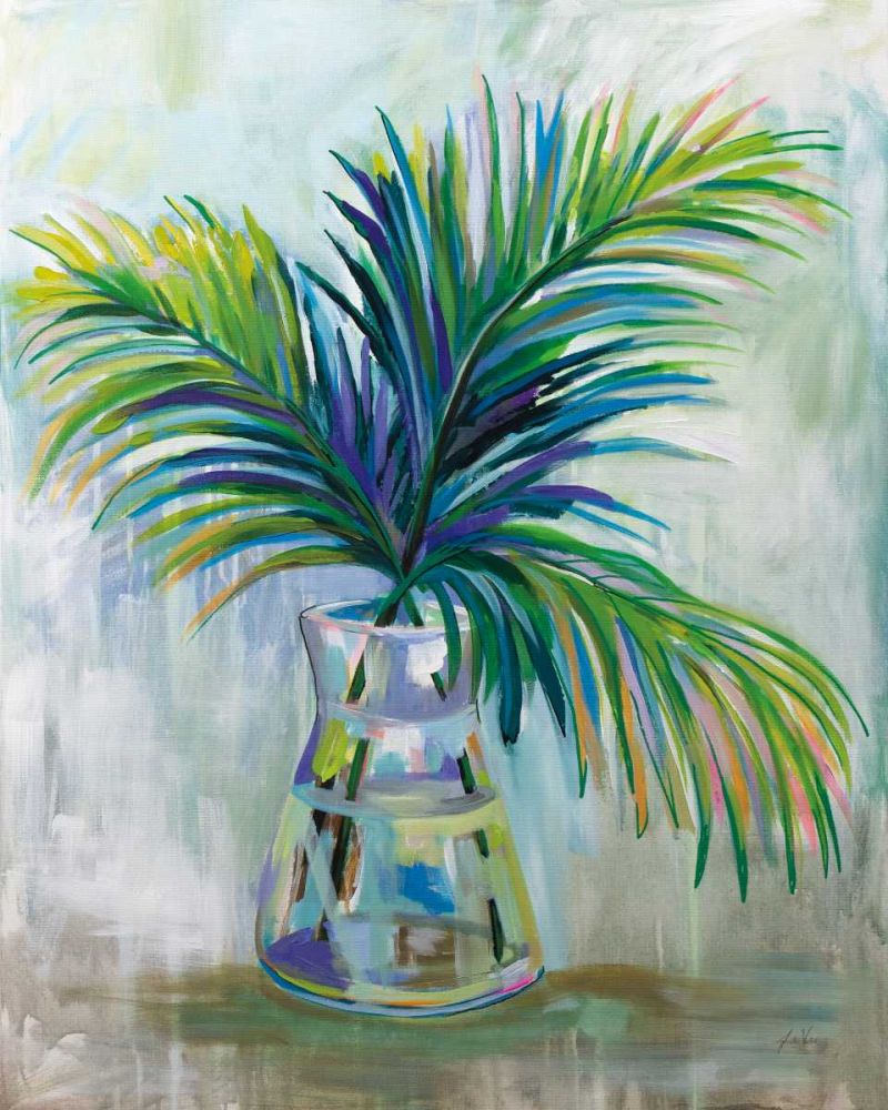 Palm Leaves I art print by Jeanette Vertentes for $57.95 CAD