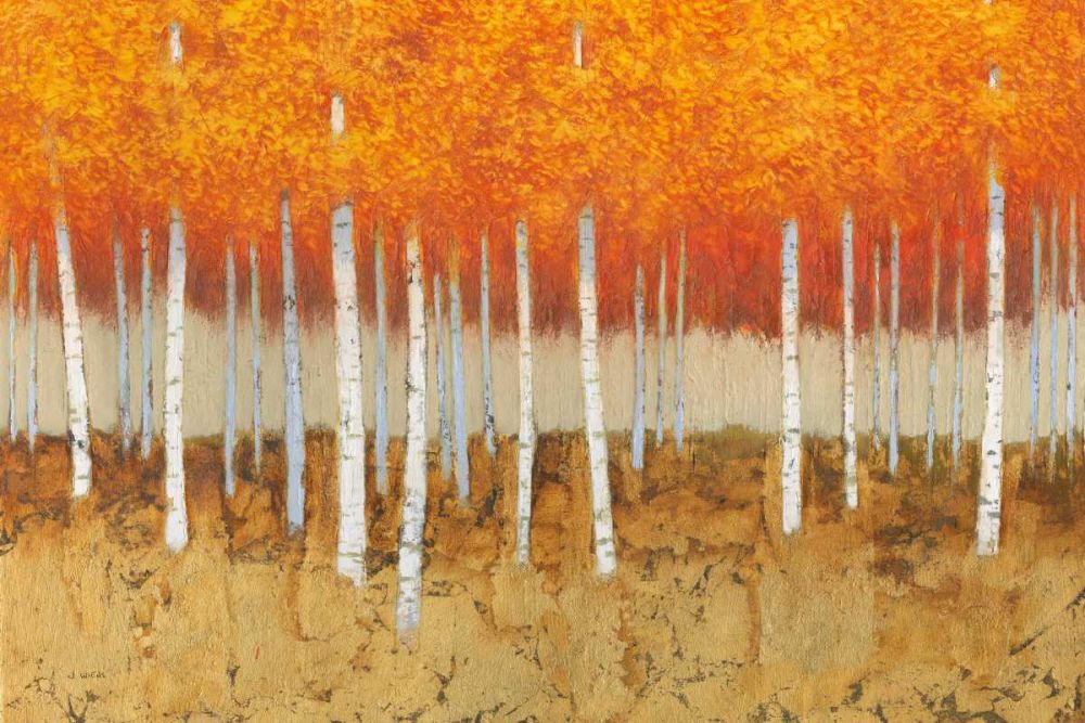 Autumn Birches art print by James Wiens for $57.95 CAD