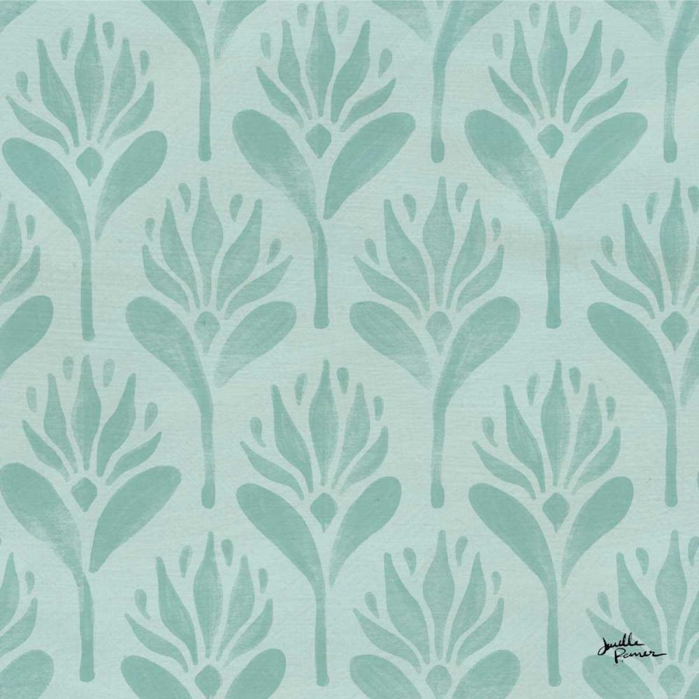 Spring Botanical Pattern VA art print by Janelle Penner for $57.95 CAD