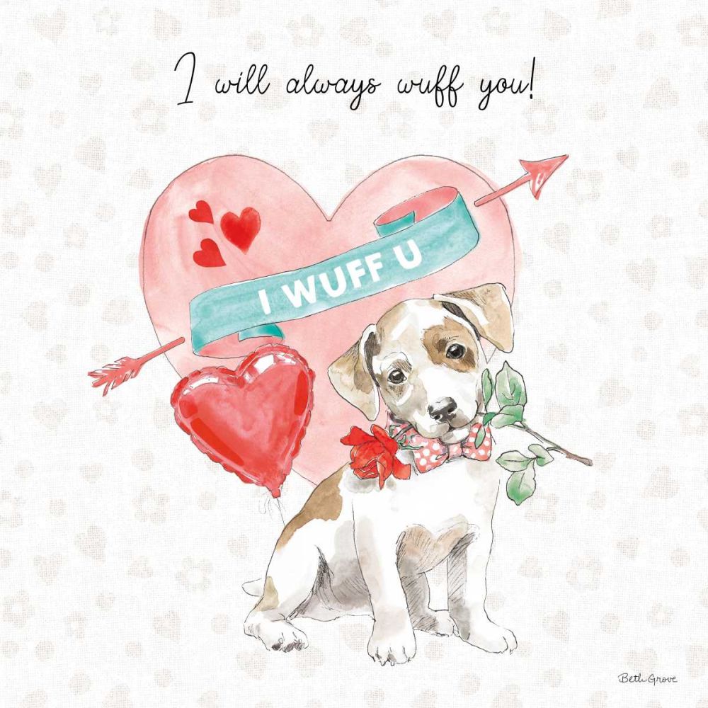 Paws of Love II art print by Beth Grove for $57.95 CAD