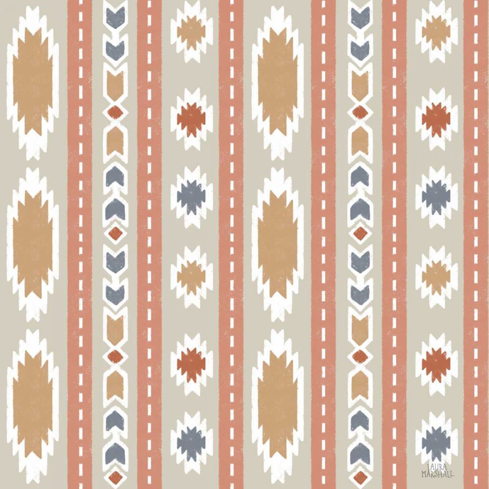 Gone Glamping Pattern IIA art print by Laura Marshall for $57.95 CAD
