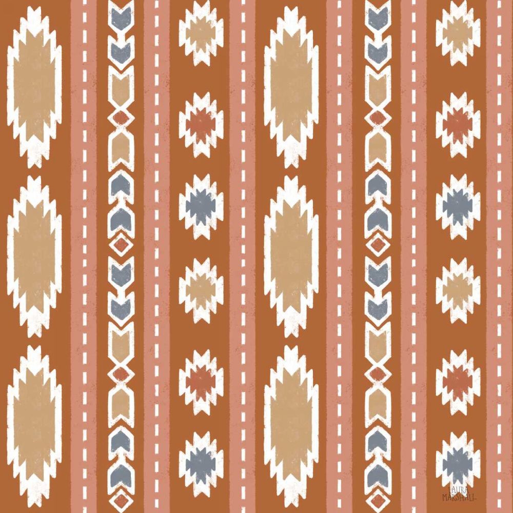 Gone Glamping Pattern IIB art print by Laura Marshall for $57.95 CAD