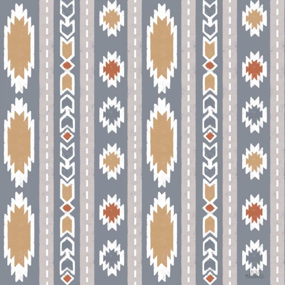 Gone Glamping Pattern IIC art print by Laura Marshall for $57.95 CAD