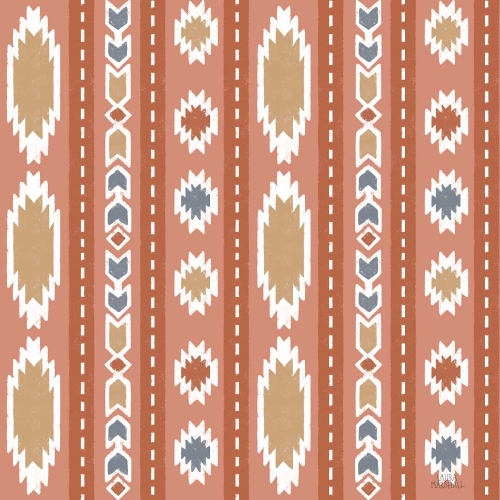 Gone Glamping Pattern IID art print by Laura Marshall for $57.95 CAD