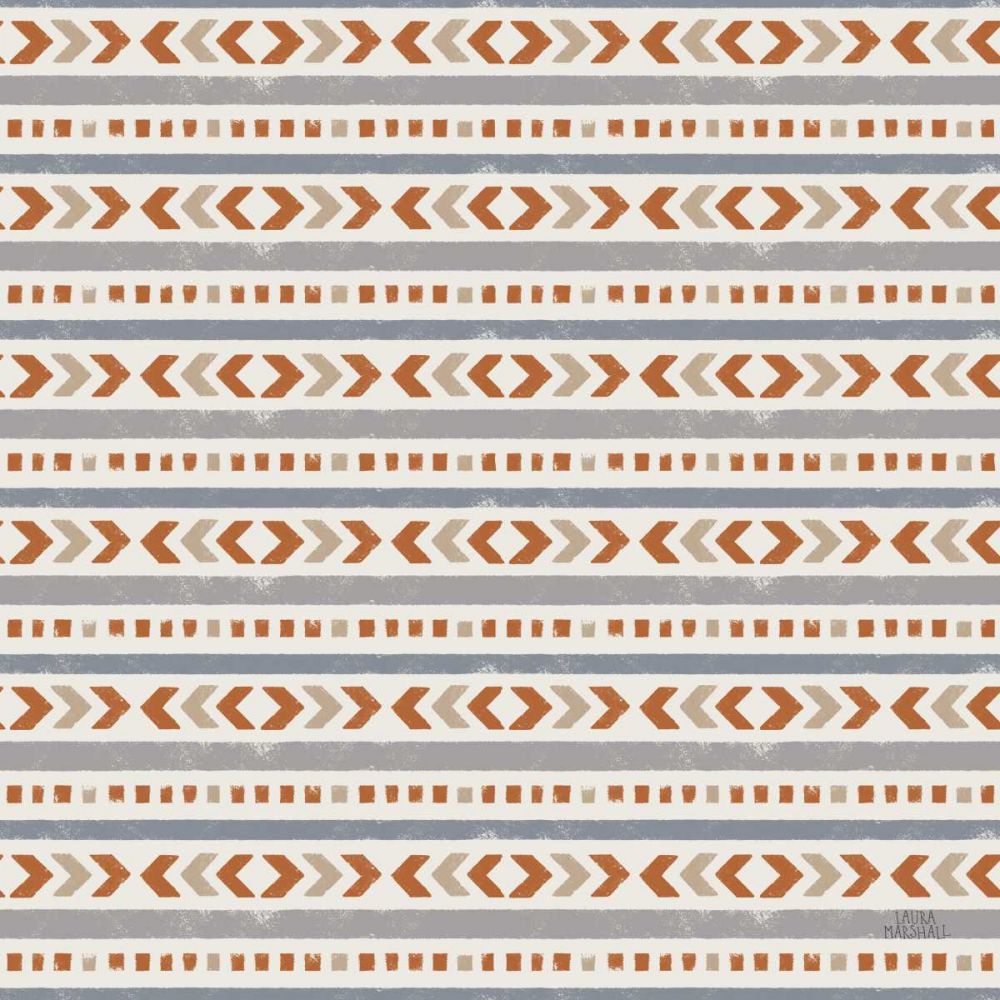 Gone Glamping Pattern IVA art print by Laura Marshall for $57.95 CAD