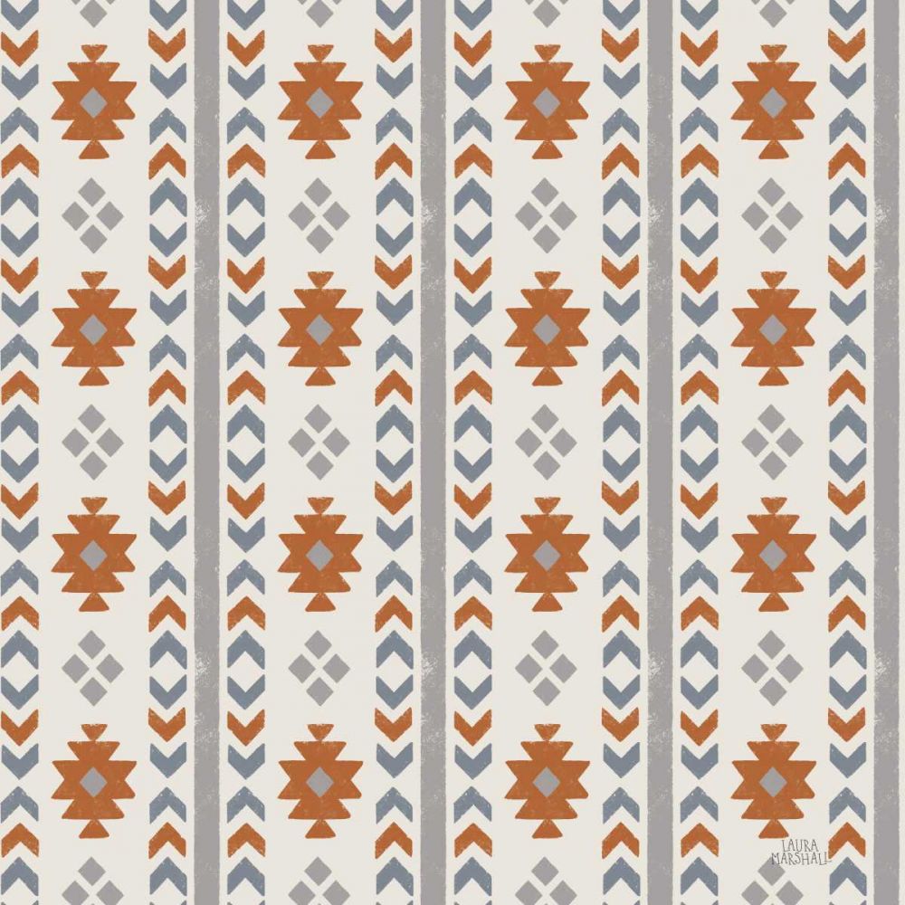 Gone Glamping Pattern VA art print by Laura Marshall for $57.95 CAD