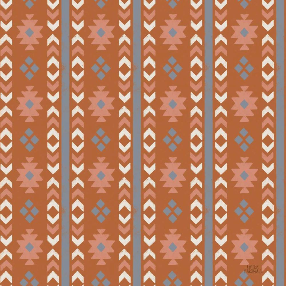 Gone Glamping Pattern VB art print by Laura Marshall for $57.95 CAD