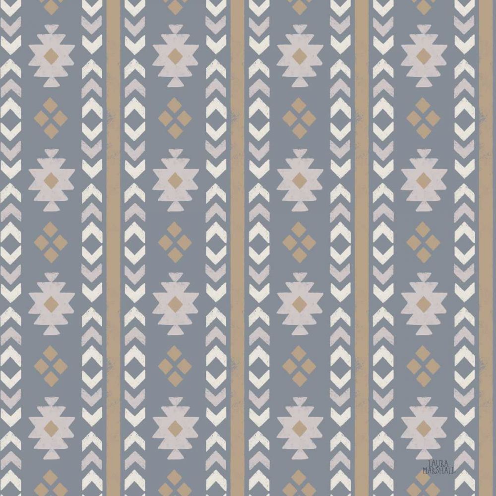 Gone Glamping Pattern VC art print by Laura Marshall for $57.95 CAD