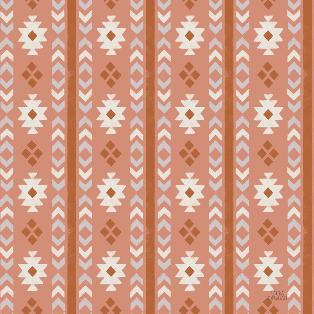 Gone Glamping Pattern VD art print by Laura Marshall for $57.95 CAD