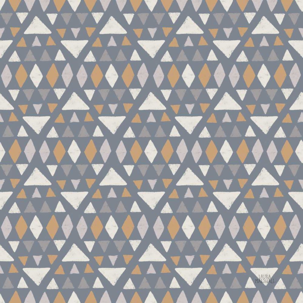 Gone Glamping Pattern VIIIC art print by Laura Marshall for $57.95 CAD