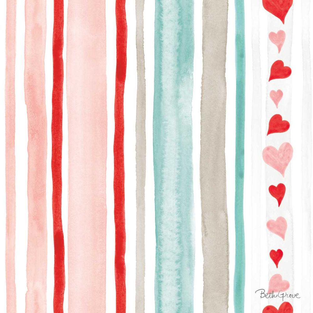 Paws of Love Pattern VI art print by Beth Grove for $57.95 CAD