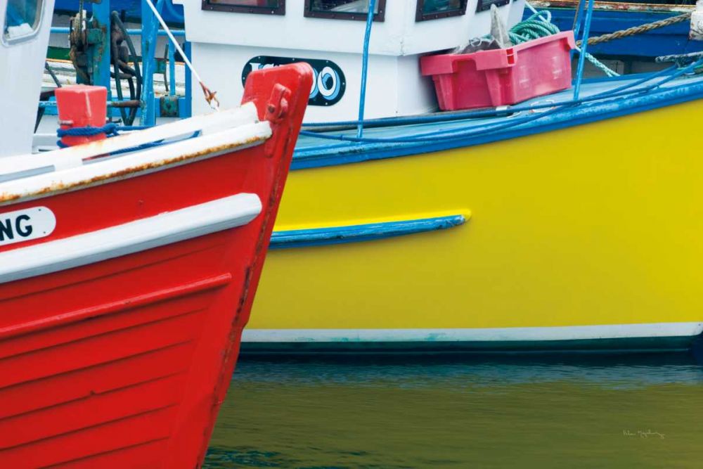 Orkney Fishing Boats art print by Alan Majchrowicz for $57.95 CAD