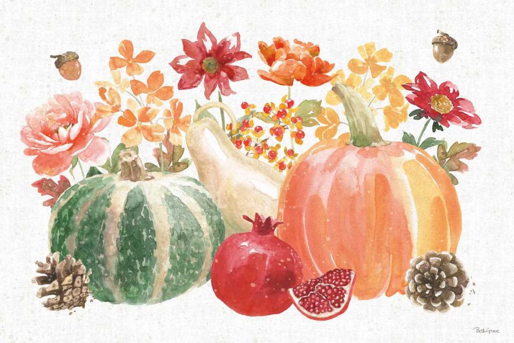 Harvest Bouquet IV art print by Beth Grove for $57.95 CAD