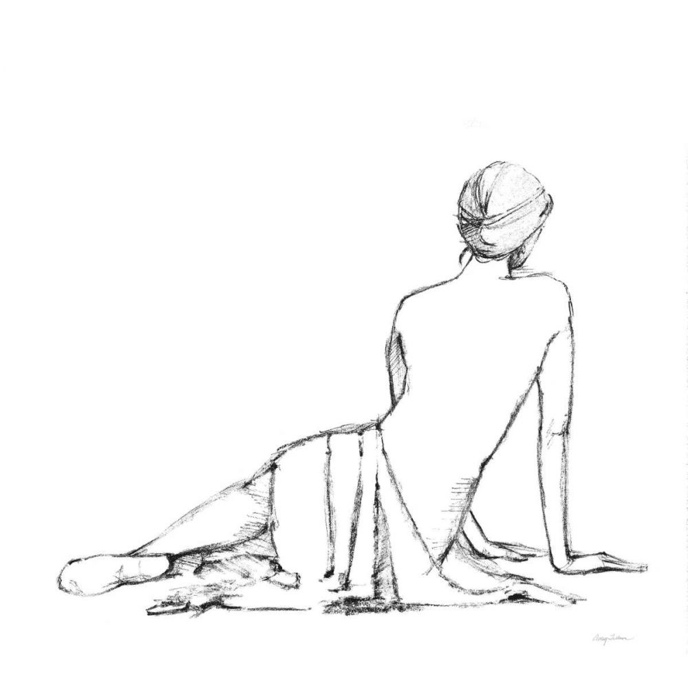 Figure Study II BW art print by Avery Tillmon for $57.95 CAD