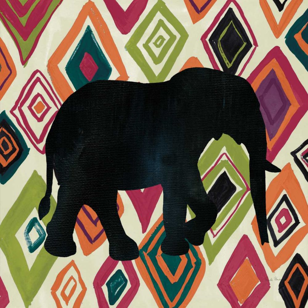 African Animal I Jewel art print by Farida Zaman for $57.95 CAD