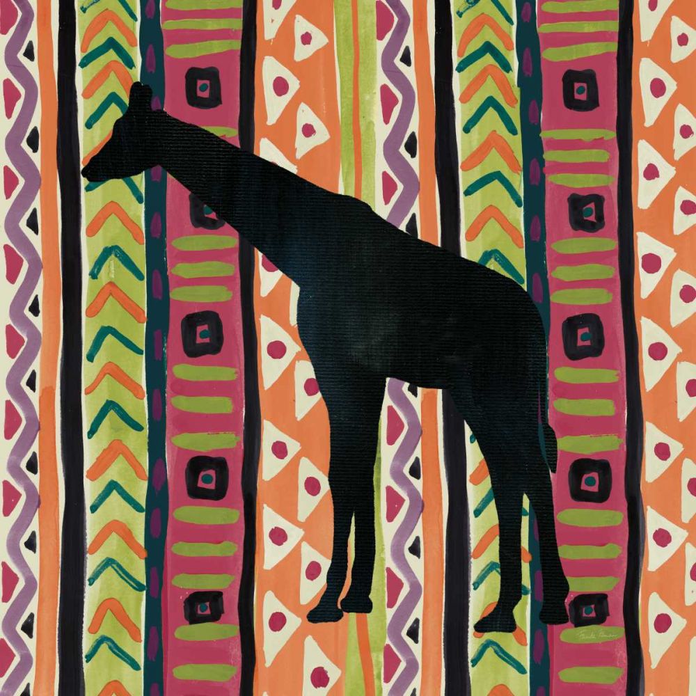 African Animal III Jewel art print by Farida Zaman for $57.95 CAD