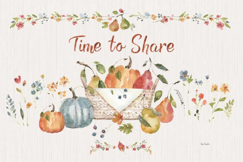 Time to Share I art print by Lisa Audit for $57.95 CAD