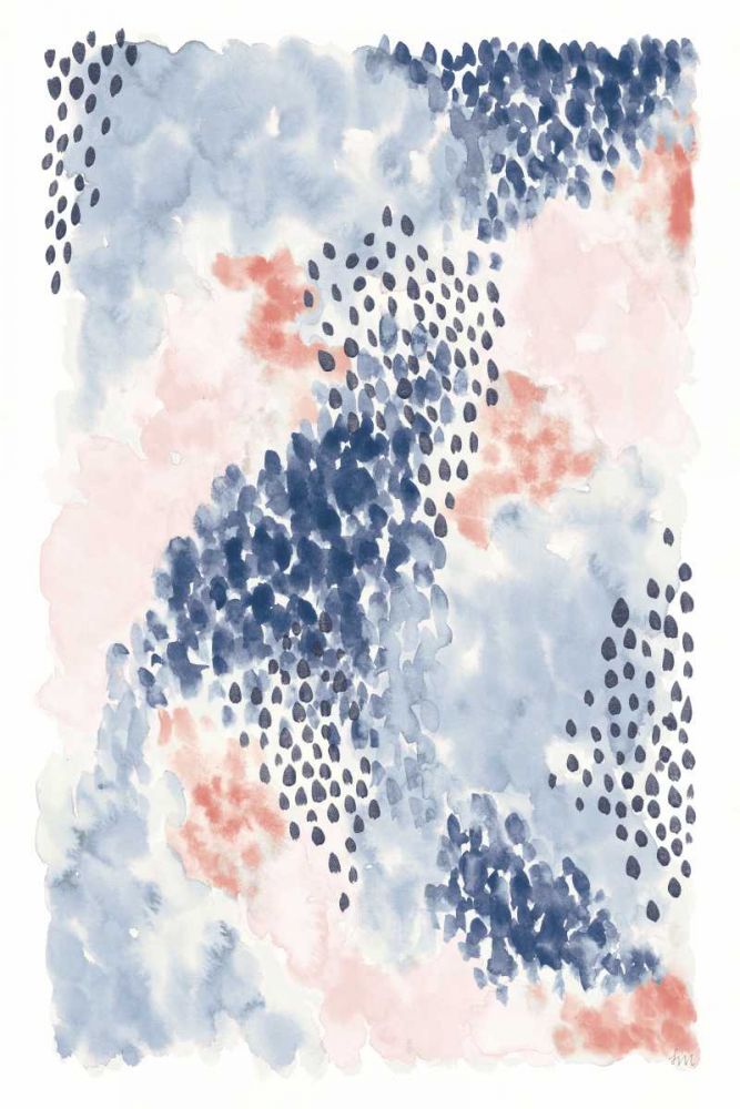 Spring Blooms II Blue art print by Laura Marshall for $57.95 CAD