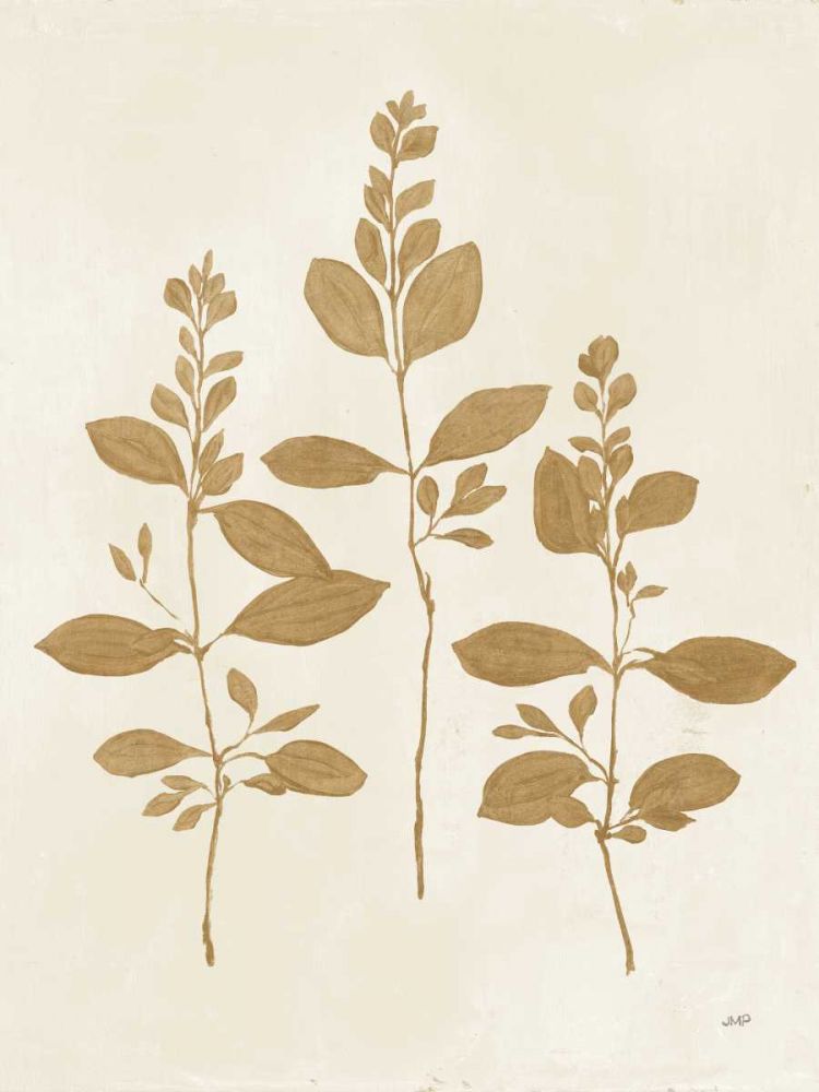 Botanical Study IV Gold Crop art print by Julia Purinton for $57.95 CAD