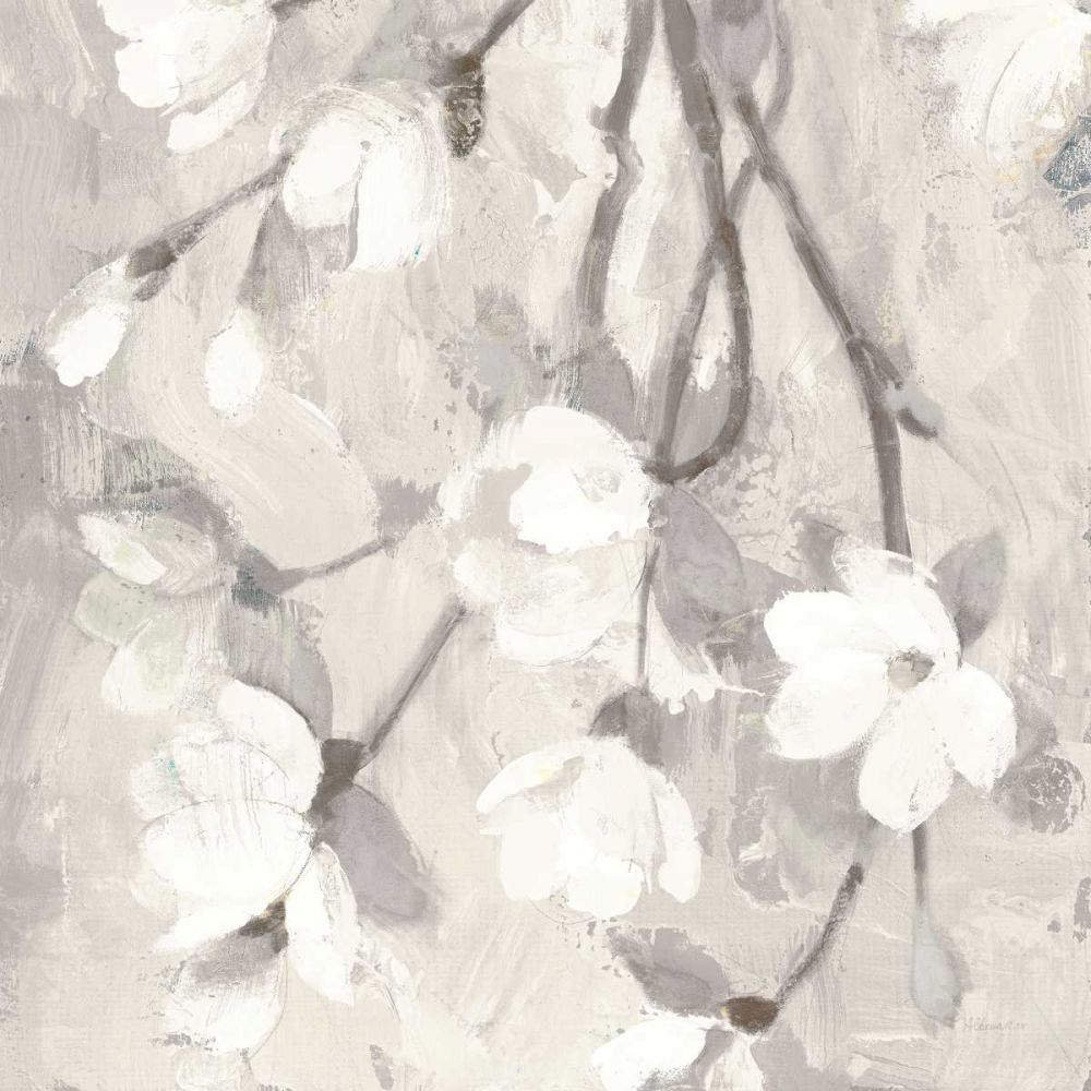 Magnolia Branch Flipped Cream Crop art print by Albena Hristova for $57.95 CAD