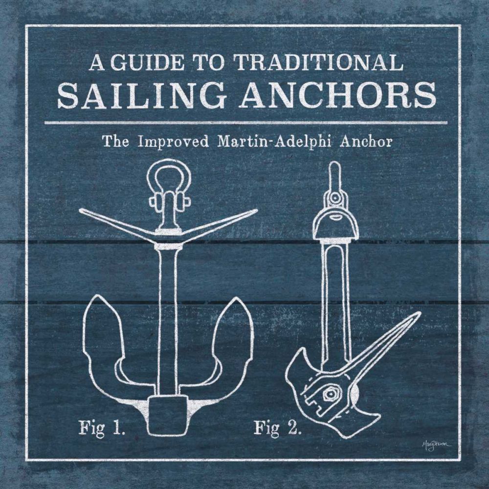 Vintage Sailing Knots XII art print by Mary Urban for $57.95 CAD