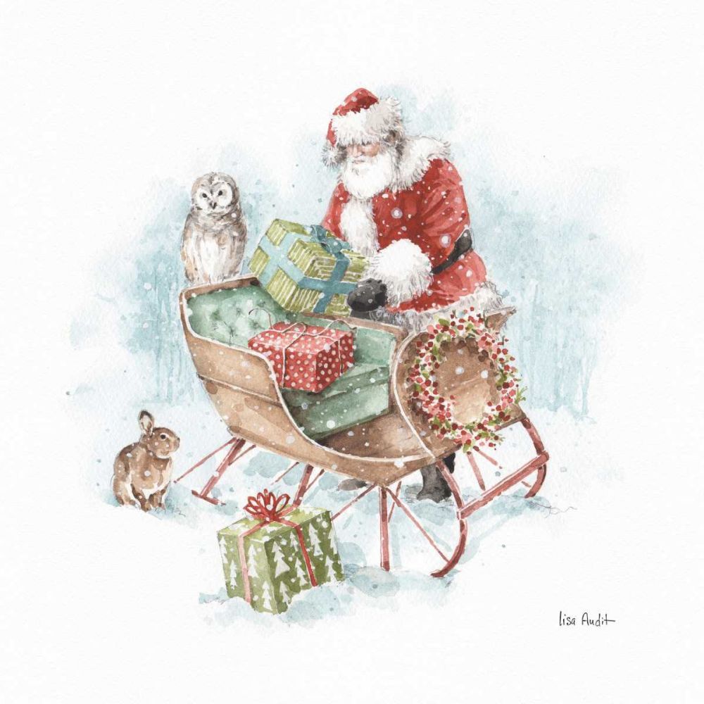 Magical Holidays II art print by Lisa Audit for $57.95 CAD
