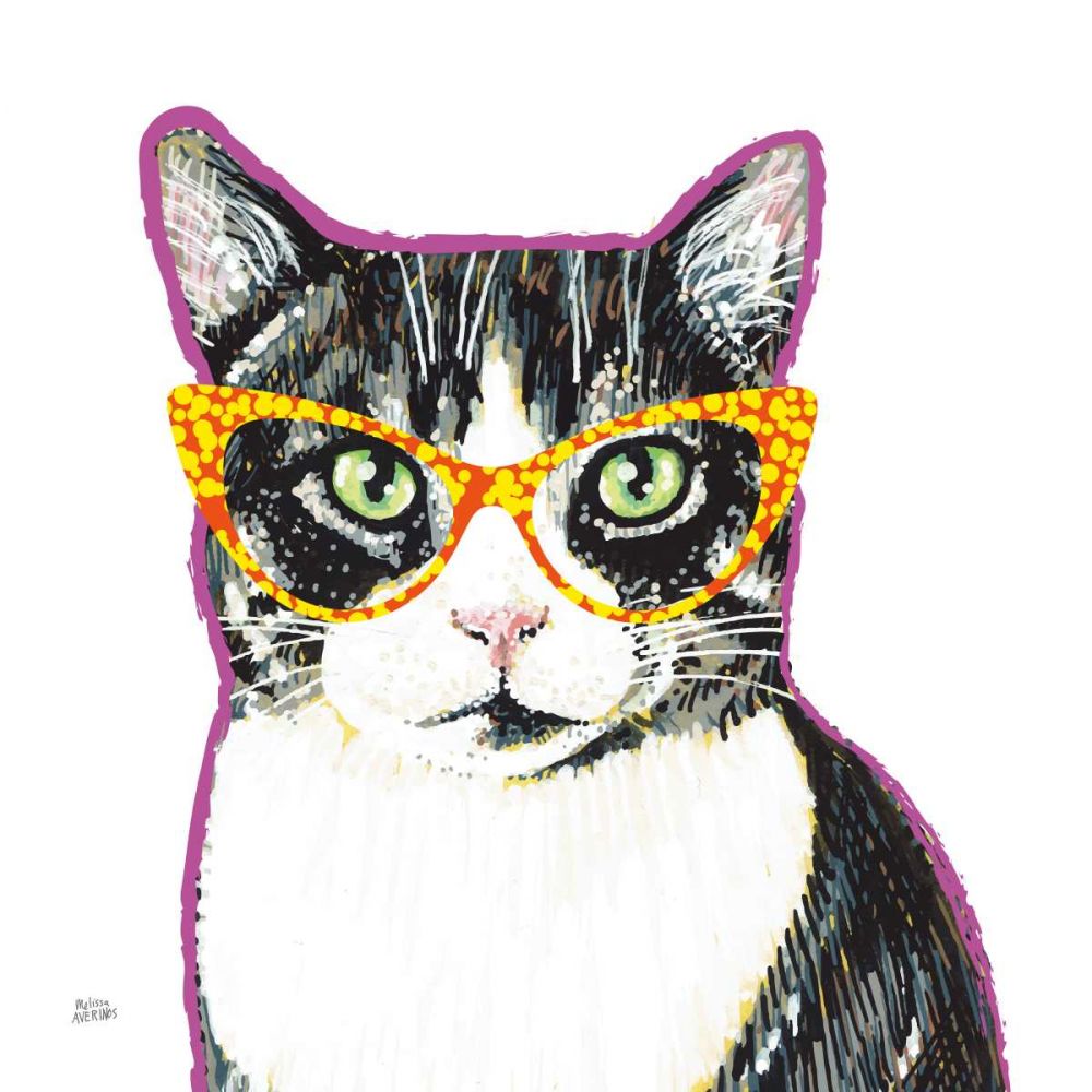 Bespectacled Pet III art print by Melissa Averinos for $57.95 CAD