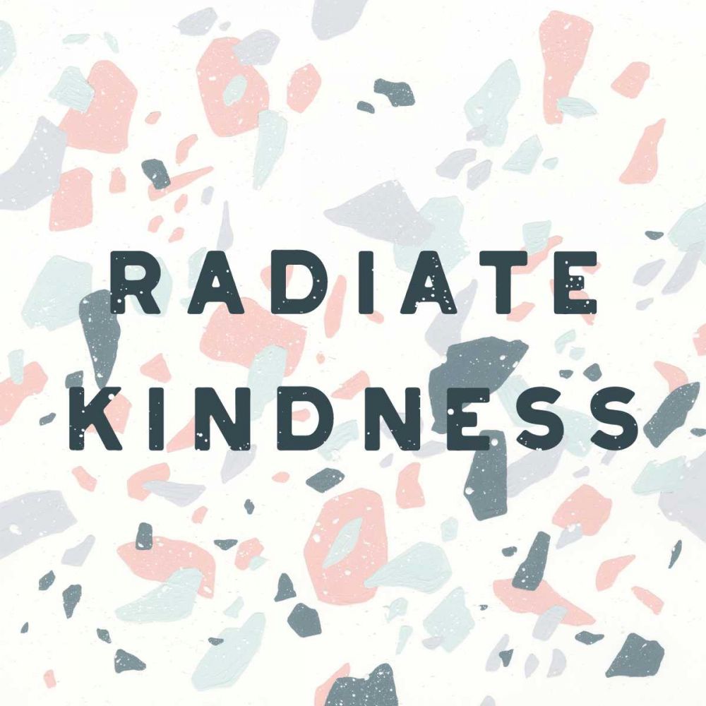 Terrazzo Inspiration I Kindness art print by Moira Hershey for $57.95 CAD